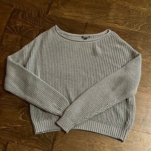 Gray sweater